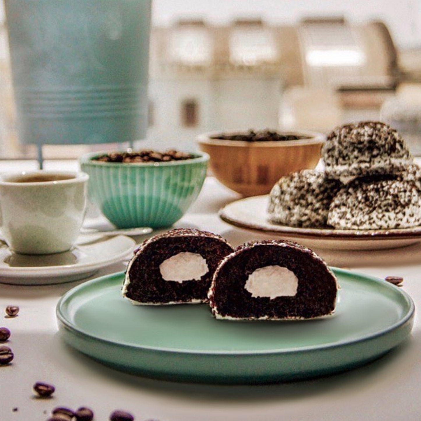 Bánh bông tuyết Vị cà phê Massimo 300g