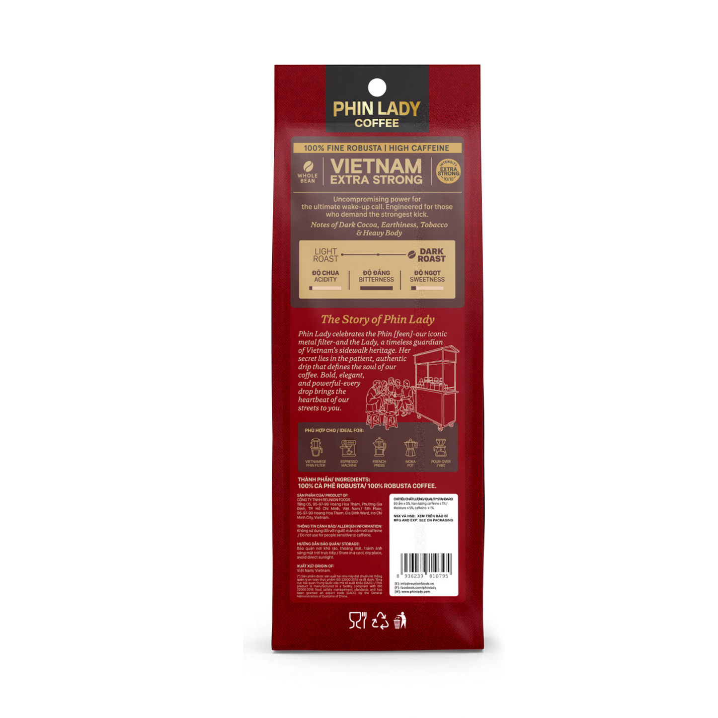 100% Robusta | Vietam Extra Strong (Whole Beans)