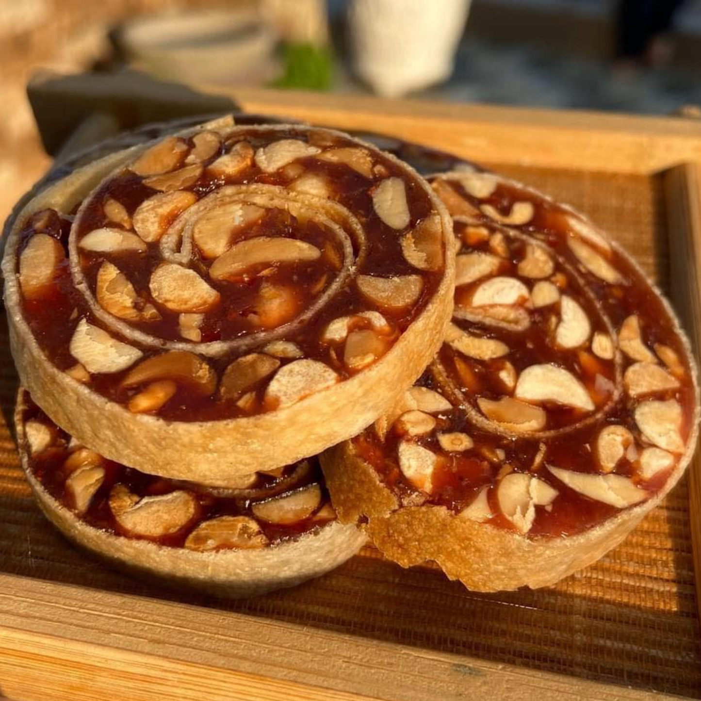 Kẹo chuối cuộn đậu phộng Farmers Fine Foods 70 g