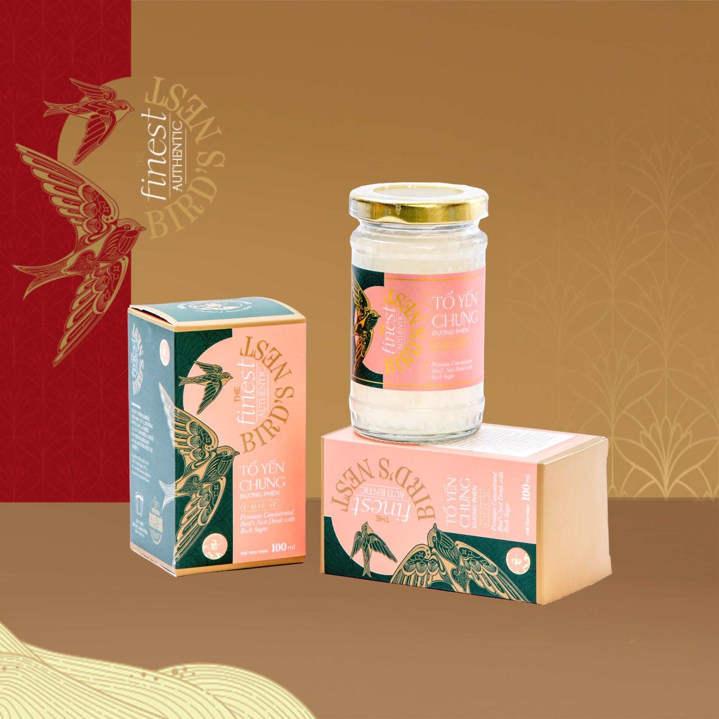 Tổ yến chưng đường phèn The Finest Bird's Nest 100ML