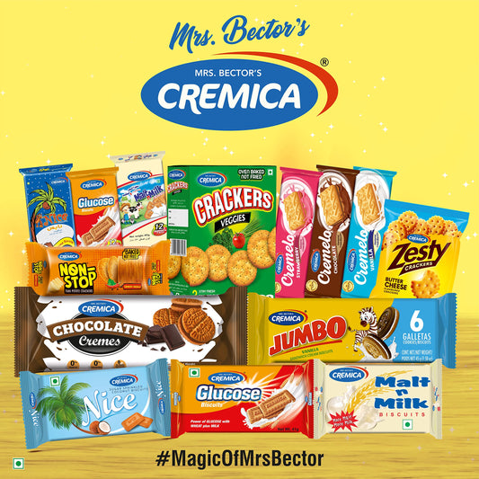 Cremica | Bánh Quy Cao Cấp Xuất Khẩu 64 Nước, 6 Châu Lục