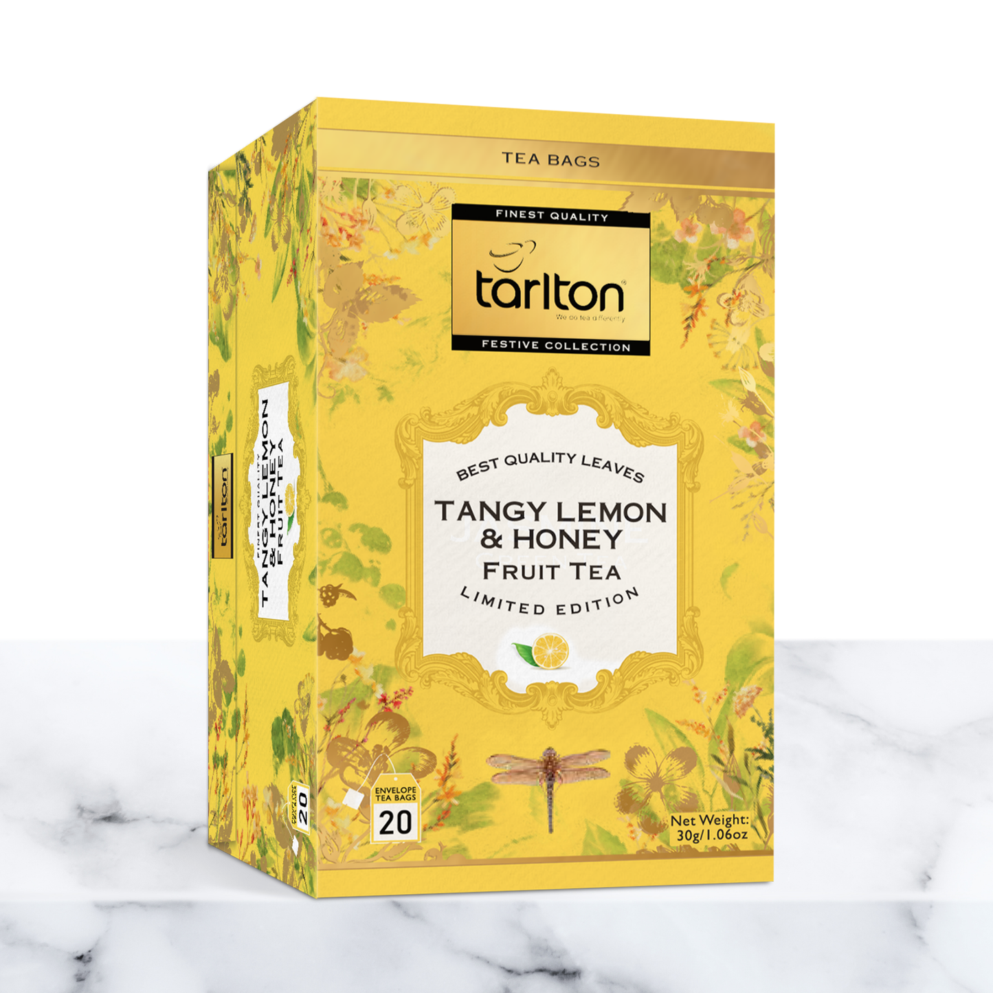 Trà trái cây hương chanh & mật ong Tarlton 30G