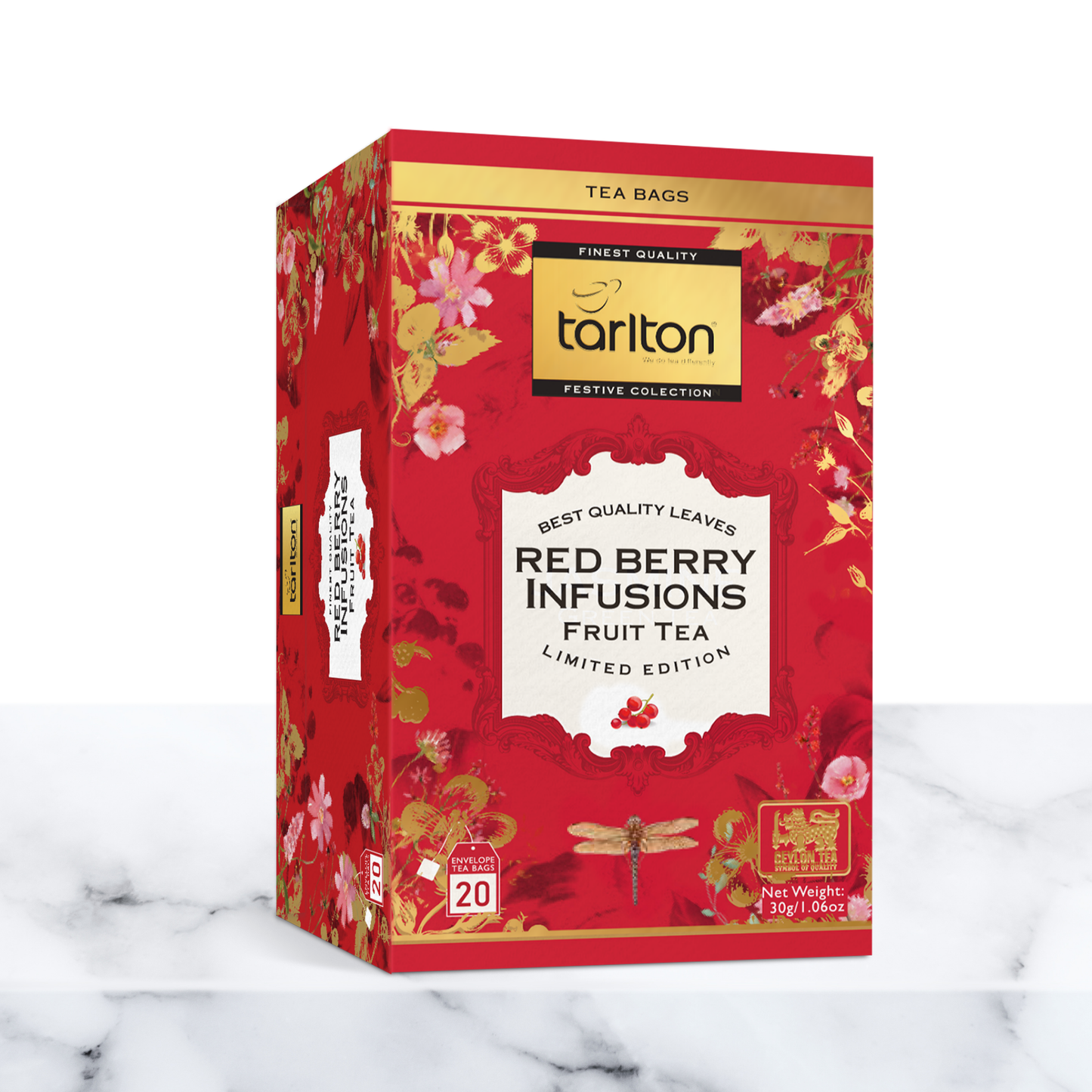 Trà trái cây quả mọng đỏ Tarlton 30G