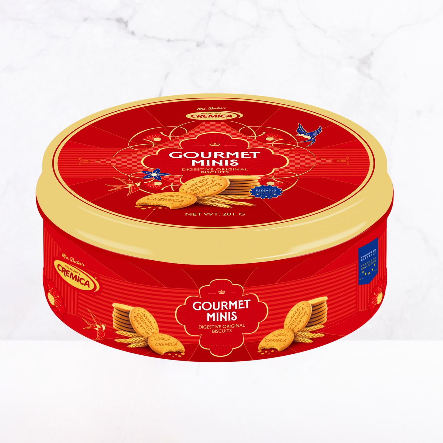 Bánh quy Lúa mì nguyên cám Cremica Gourment Minis 201 g