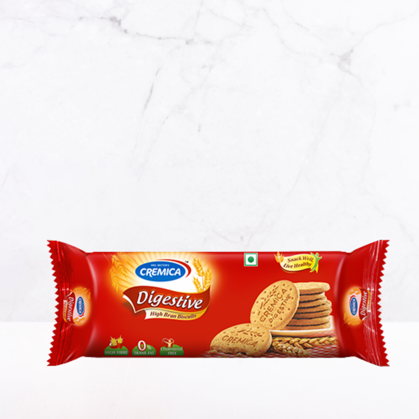 Bánh quy lúa mì nguyên cám Cremica 67 g