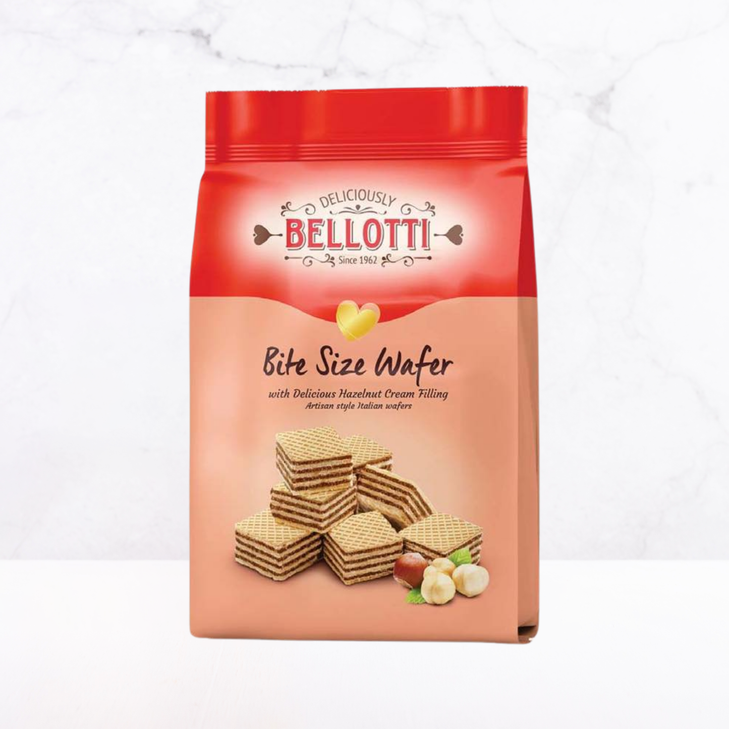 Bánh xốp vị hạt phỉ Bifa 200 g