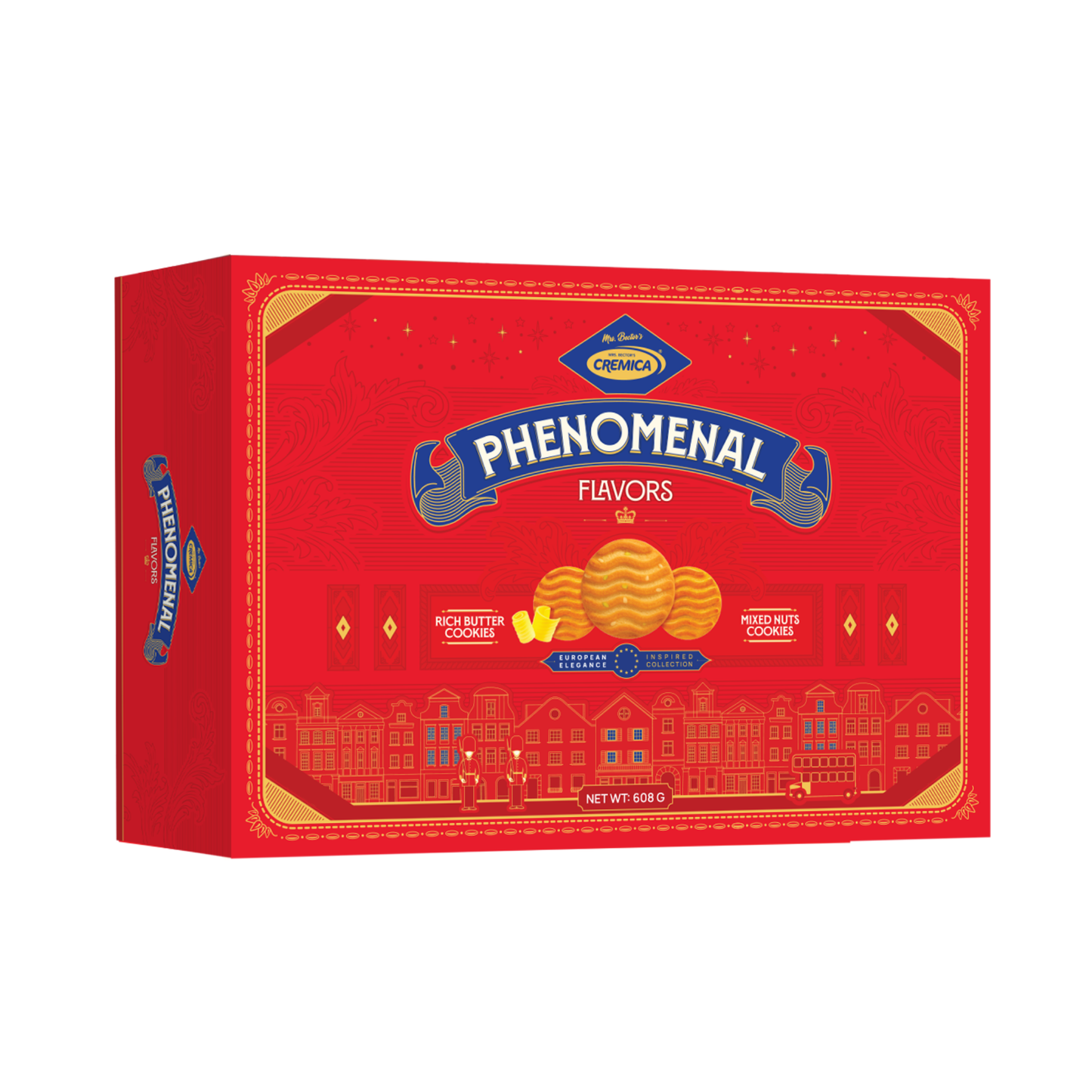Bánh quy bơ và hỗn hợp hạt Phenomenal Flavors 608 g