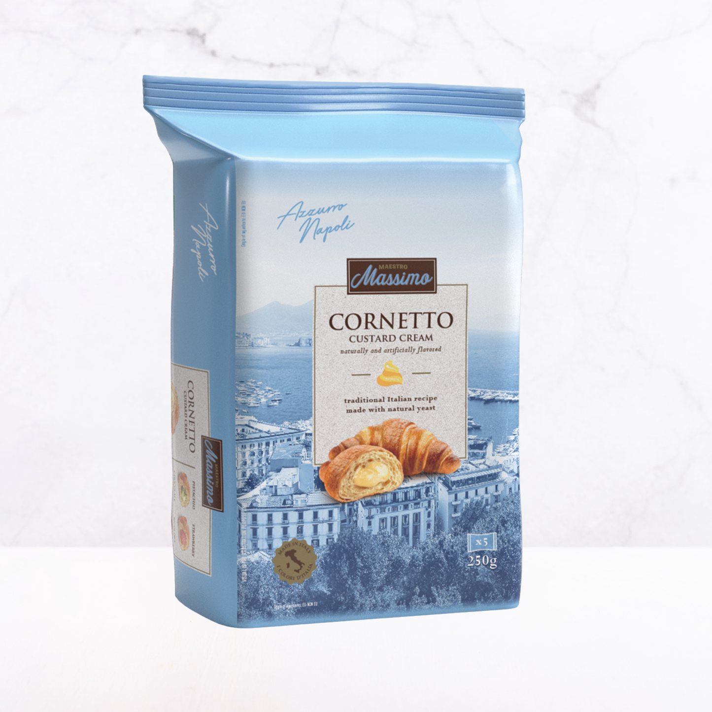 Bánh sừng trâu vị kem sữa Massimo 250 g