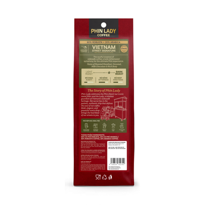 20% Arabica + 80 Robusta | Vietnam Street Signature (Ground)