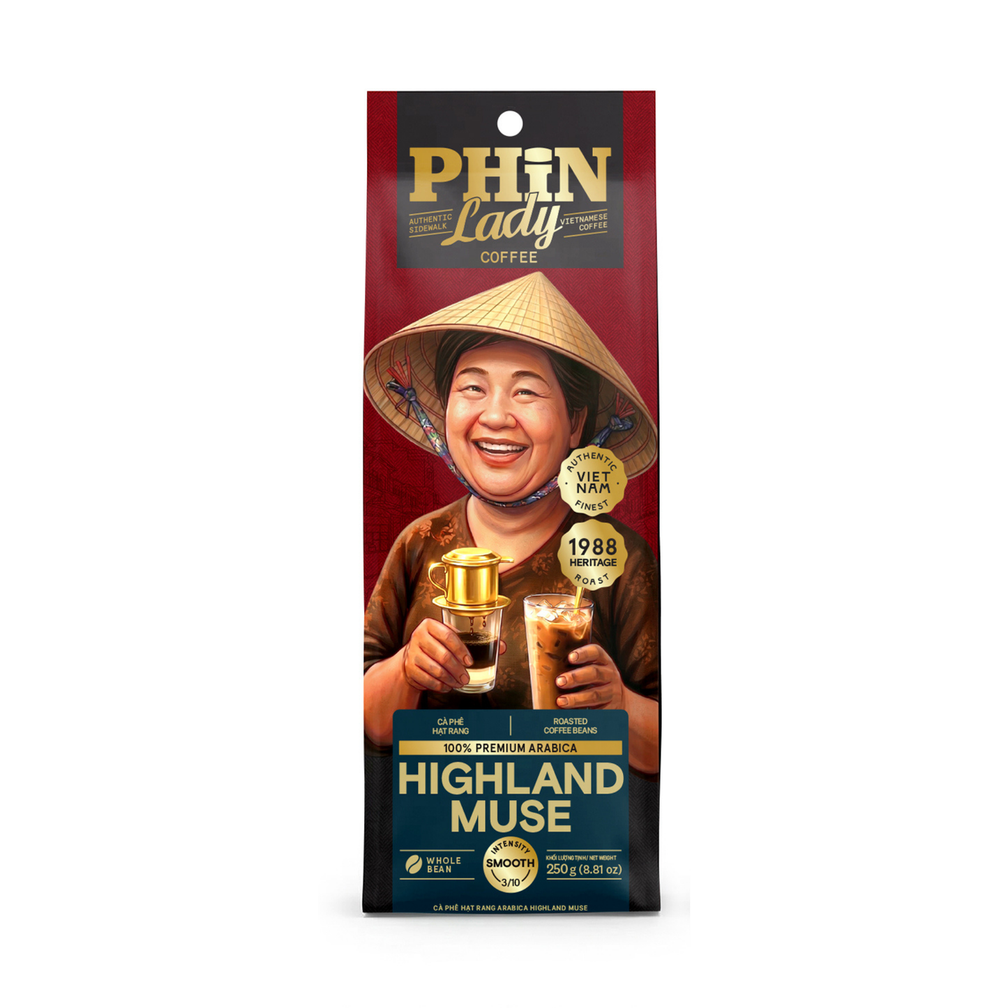 100% Arabica | Highland Muse Coffee (Whole Beans) A refined escape from