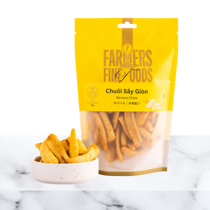 Chuối sấy giòn Farmers Fine Foods 85 g
