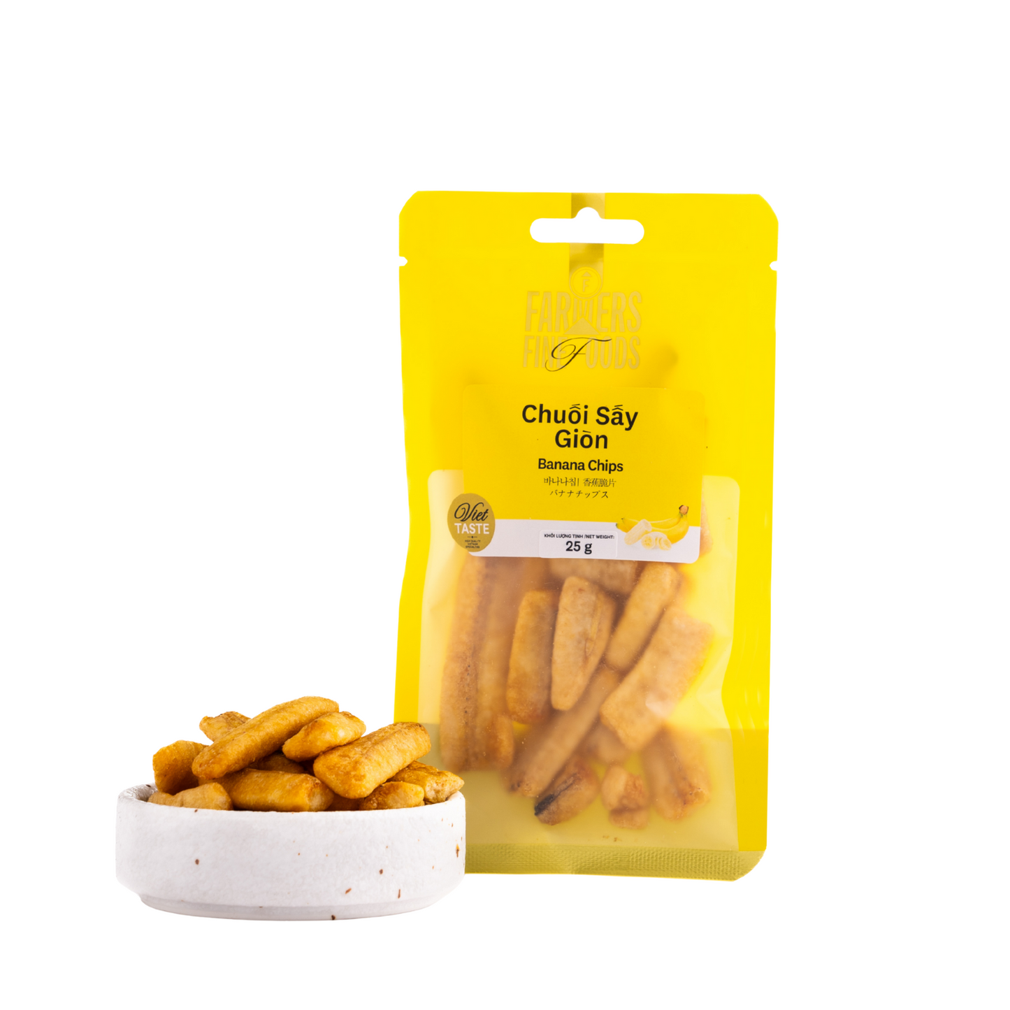 Chuối sấy giòn Farmers Fine Foods 25 g