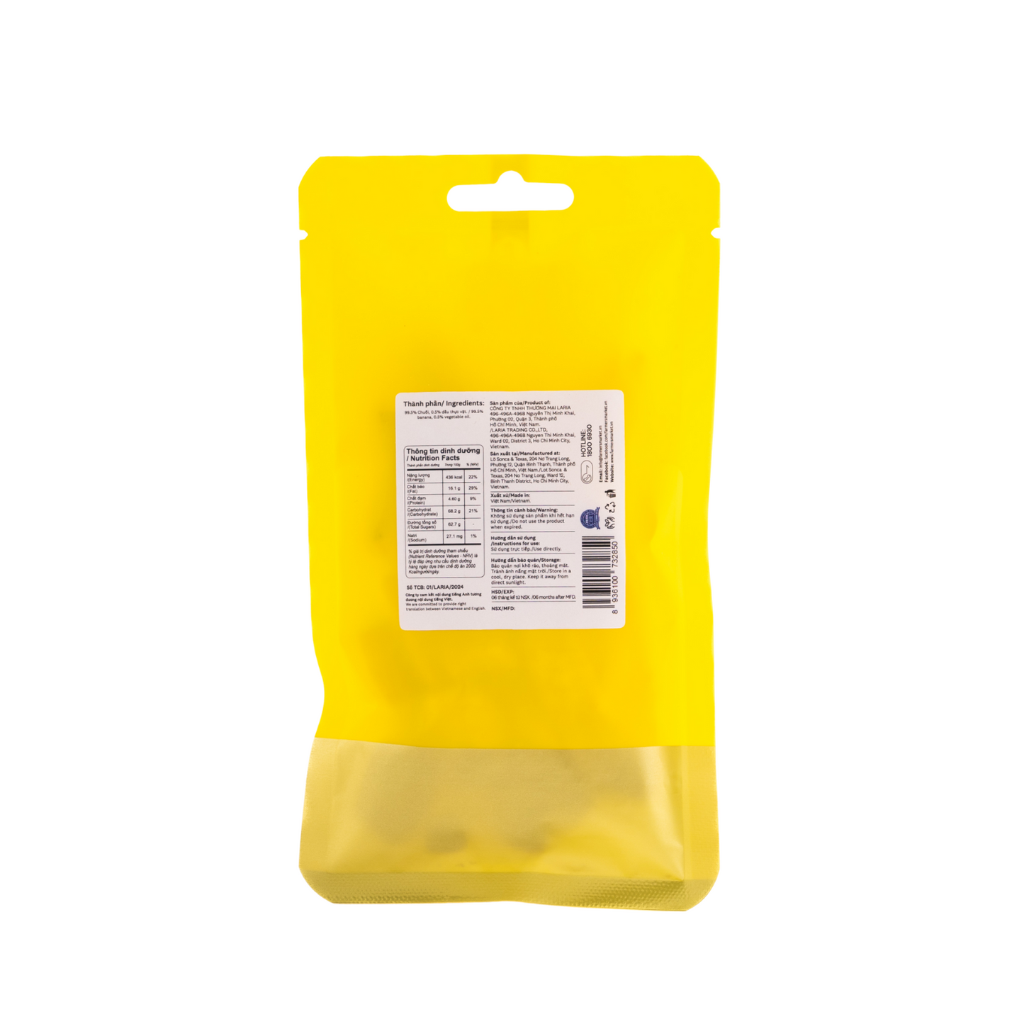 Chuối sấy giòn Farmers Fine Foods 25 g