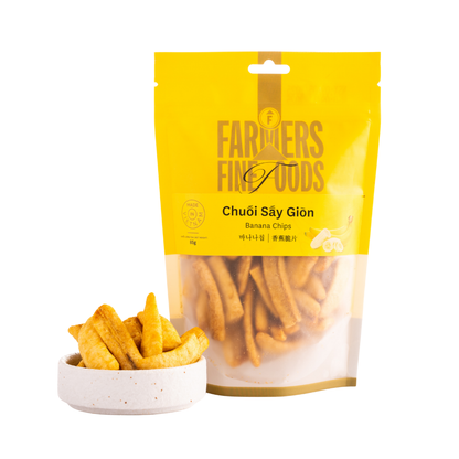 Chuối sấy giòn Farmers Fine Foods 85 g