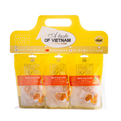 Combo 3 túi bánh xoài cuộn Farmers Fine Foods (100 g x 3)