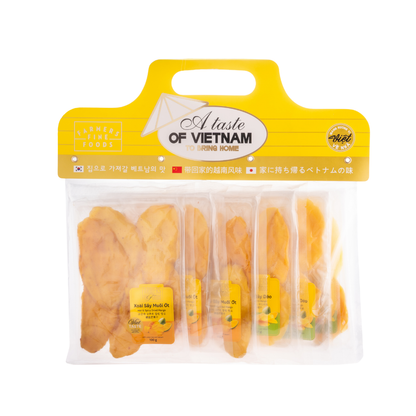 Combo 6 túi (3 xoài sấy muối ớt - 3 xoài sấy dẻo) Farmers Fine Foods (100 g x 6)