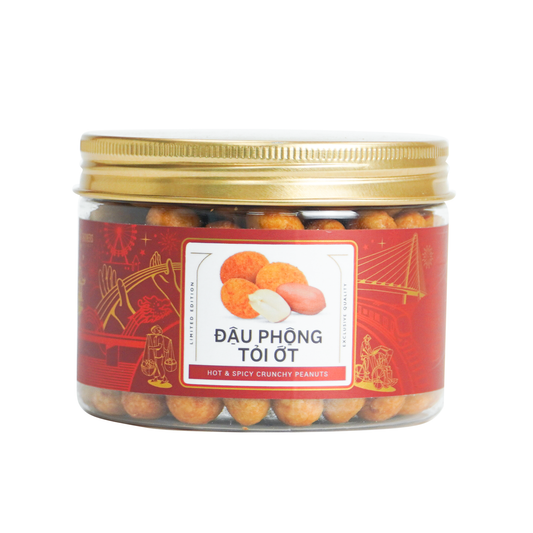 Đậu phộng tỏi ớt Farmers Fine Foods 140 g ( Hủ nhựa )