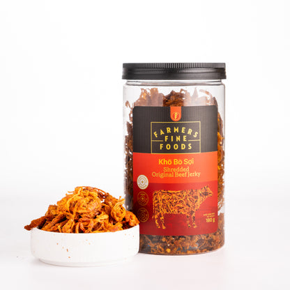 Khô bò sợi Farmers Fine Foods 180G