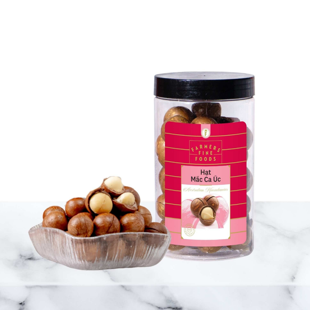 Hạt mắc ca úc Farmers Fine Foods 300G