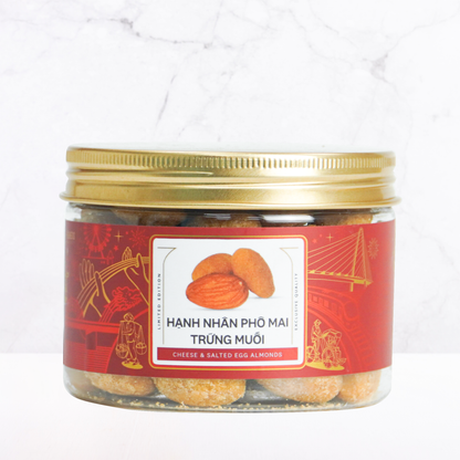 Hạnh nhân phô mai trứng muối Farmers Fine Foods 140 g ( Hủ nhựa )