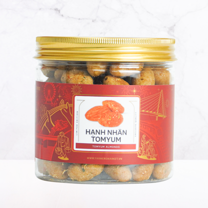 Hạnh nhân tomyum Farmers Fine Foods 170 g ( Hủ nhựa )