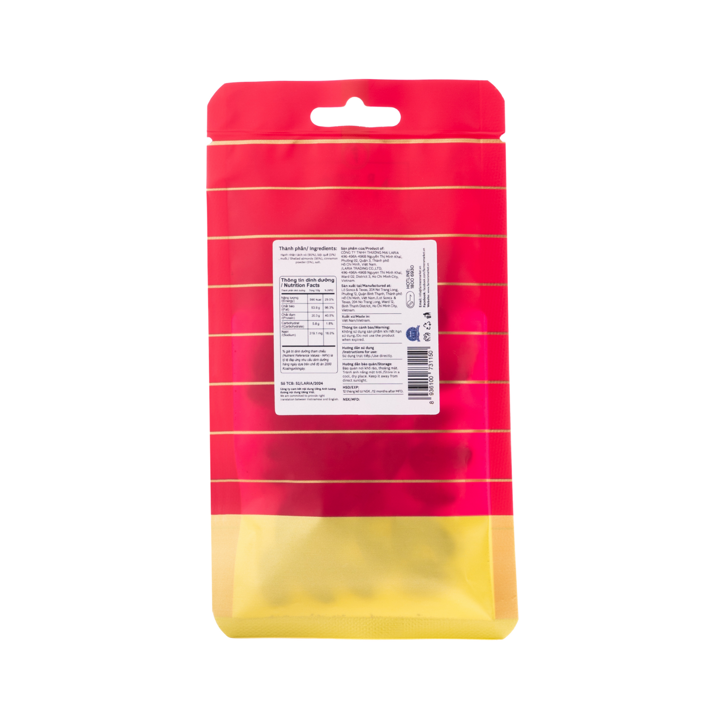 Hạnh nhân tomyum Farmers Fine Foods 35 g