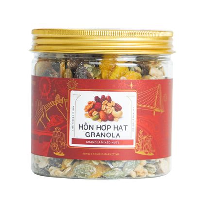 Hỗn hợp hạt Granola Farmers Fine Foods 180 g ( Hủ nhựa )