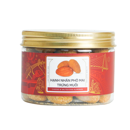 Hạnh nhân phô mai trứng muối Farmers Fine Foods 140 g ( Hủ nhựa )