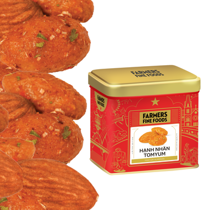 Hạnh nhân tomyum Farmers Fine Foods 85 g (Hộp thiếc)