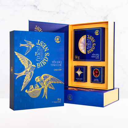 Hộp quà tặng Premium Tổ yến cao cấp The Finest Bird's Nest 50 g