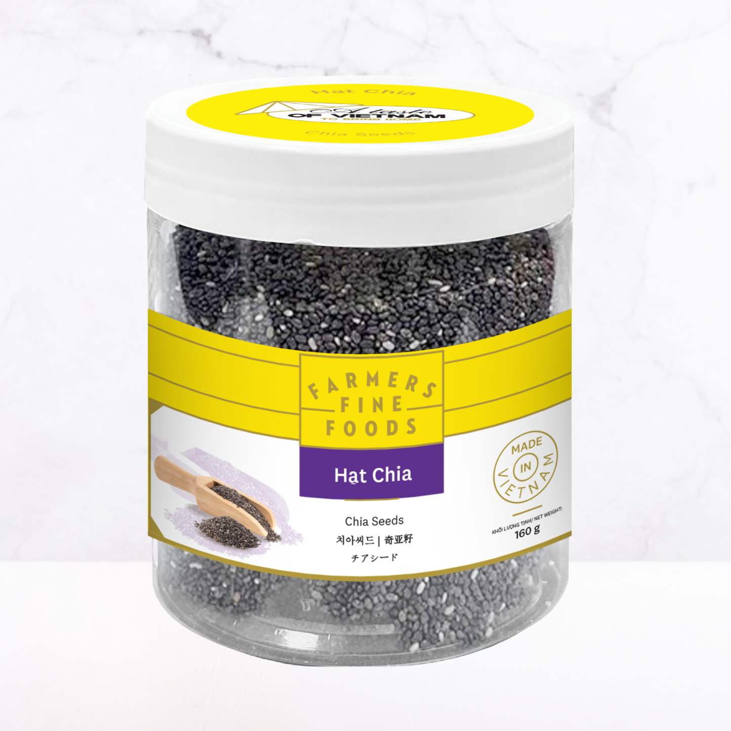 Hạt chia Farmers Fine Foods 160 g ( Hủ nhựa )