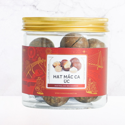 Hạt mắc ca úc Farmers Fine Foods 170 g ( Hủ nhựa )