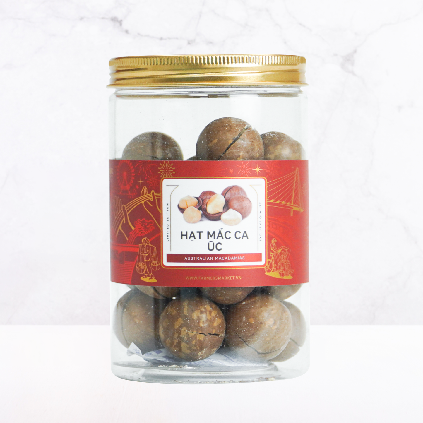 Hạt mắc ca úc Farmers Fine Foods 170 g ( Hủ nhựa )