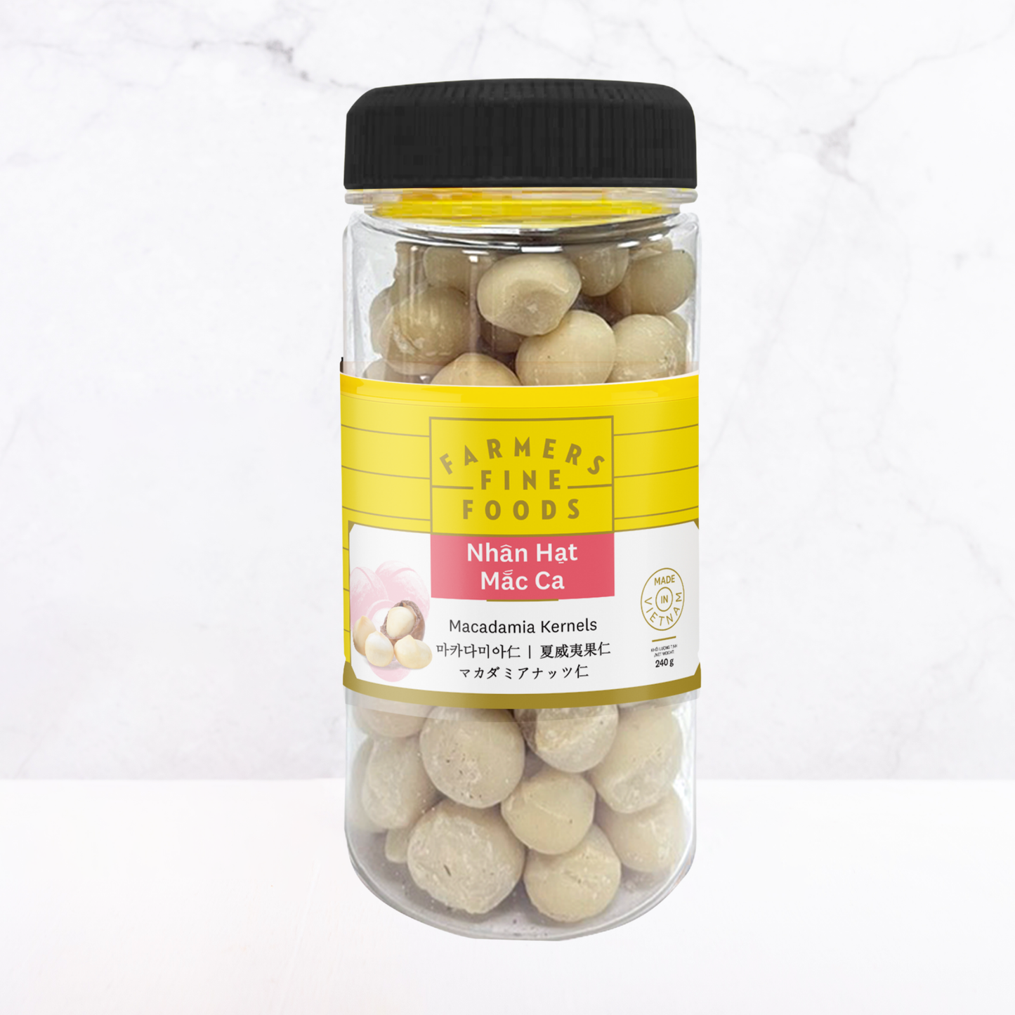 Hạt maca bóc vỏ Farmers Fine Foods 240 g ( Hủ nhựa )