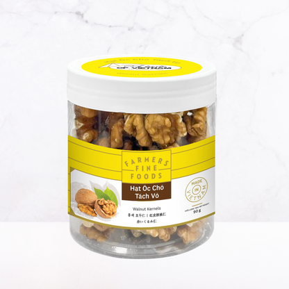 Hạt óc chó tách vỏ Farmers Fine Foods 90 g ( Hủ nhựa )
