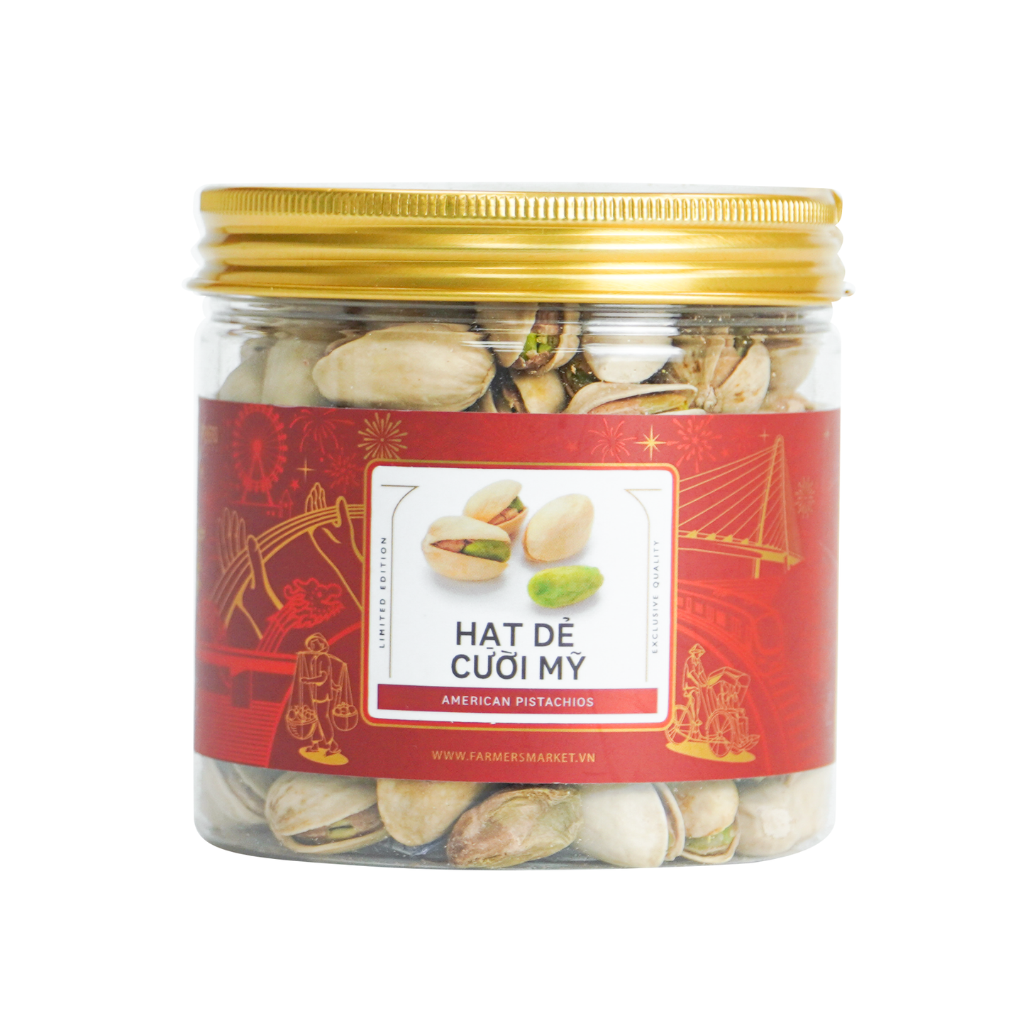 Hạt dẻ cười mỹ Farmers Fine Foods 160 g ( Hủ nhựa )