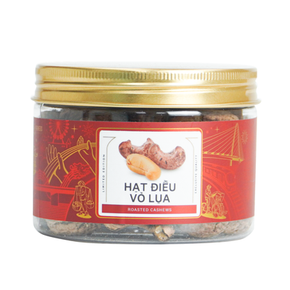 Hạt điều vỏ lụa Farmers Fine Foods 120 g ( Hủ nhựa )