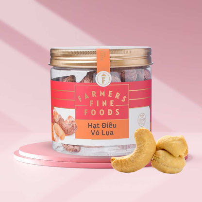 Hạt điều vỏ lụa Farmers Fine Foods 150 g