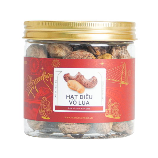 Hạt điều vỏ lụa Farmers Fine Foods 150 g ( Hủ nhựa )