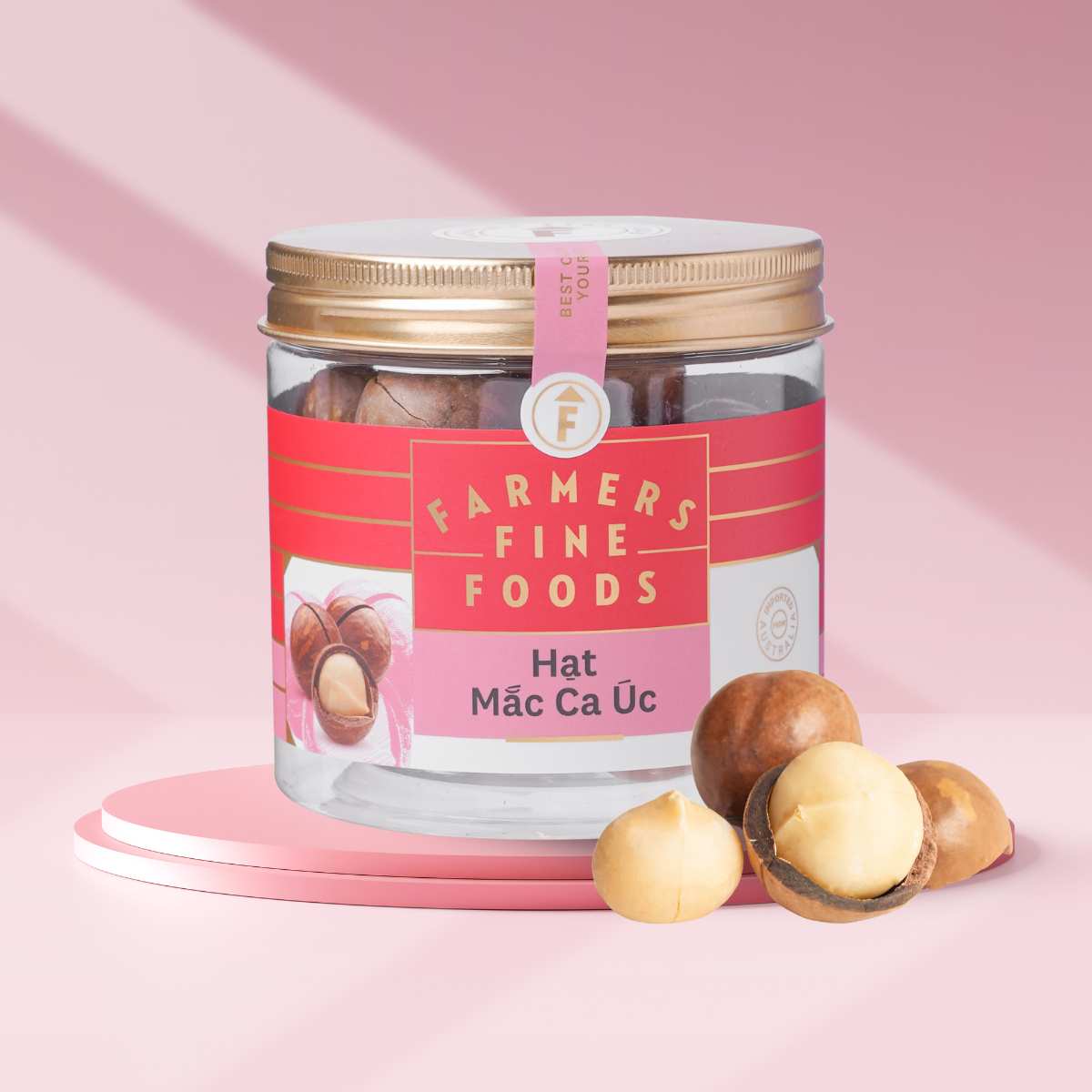 Hạt mắc ca úc Farmers Fine Foods 170 g