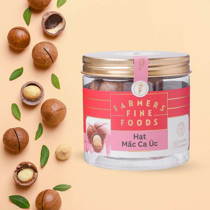 Hạt mắc ca úc Farmers Fine Foods 170 g