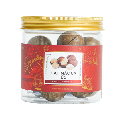 Hạt mắc ca úc Farmers Fine Foods 170 g ( Hủ nhựa )