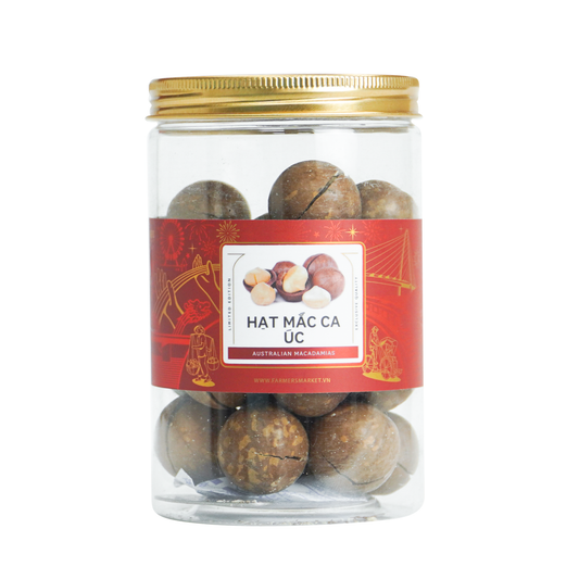 Hạt mắc ca úc Farmers Fine Foods 170 g ( Hủ nhựa )