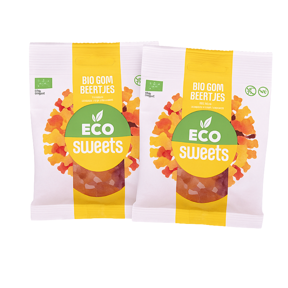 Kẹo dẻo hữu cơ hình gấu ECO Sweets 75 g