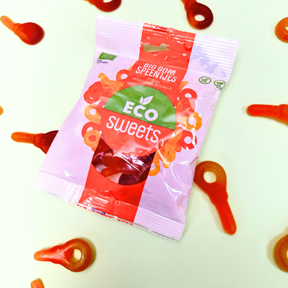 Kẹo dẻo hữu cơ hình núm ti ECO Sweets 75 g