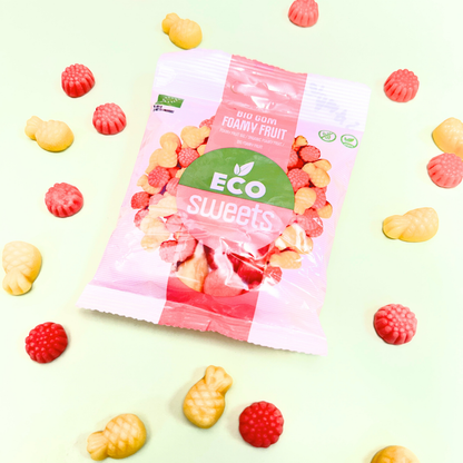 Kẹo dẻo hữu cơ vị trái cây xốp mềm ECO Sweets 68 g