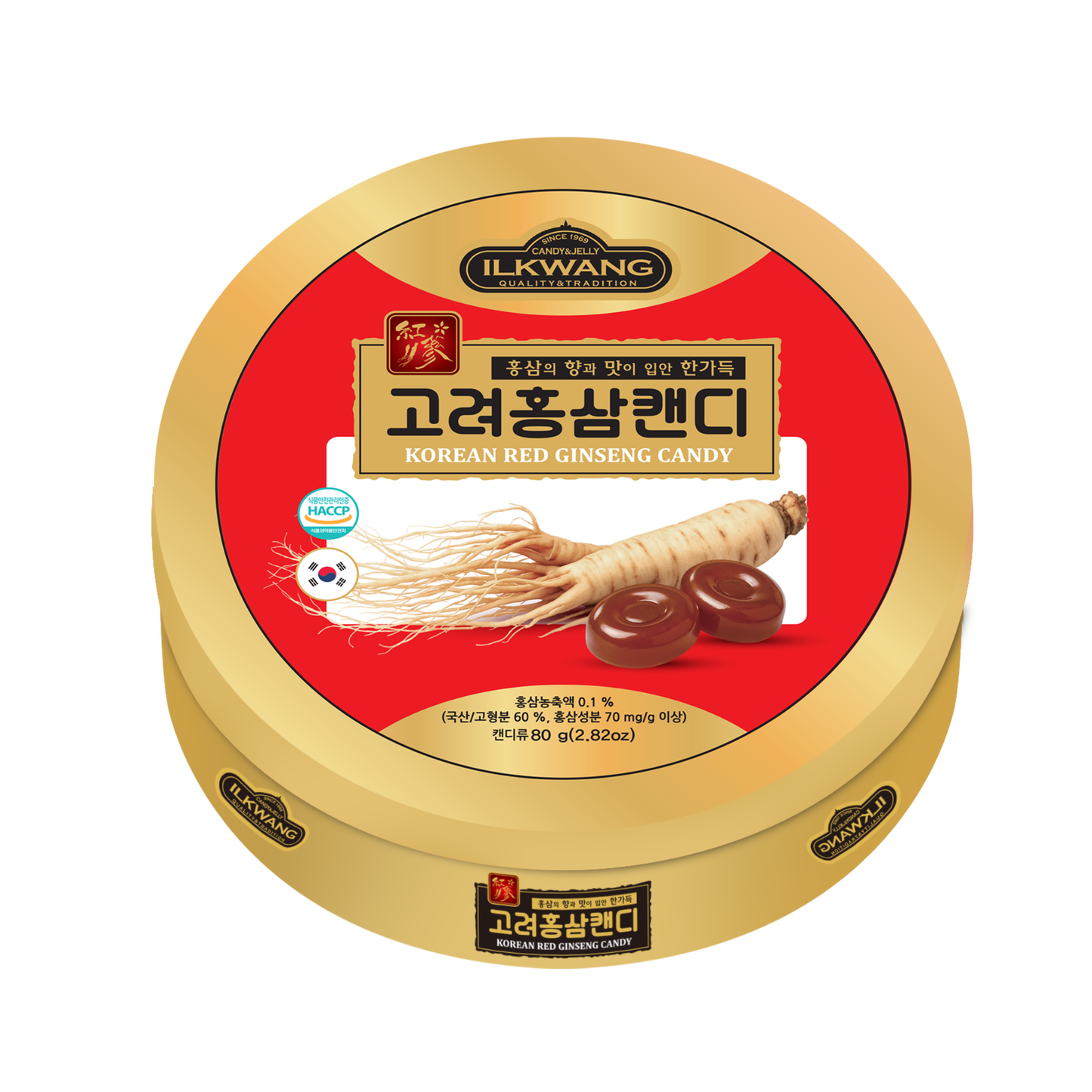 Kẹo hồng sâm Ilkwang 80 g