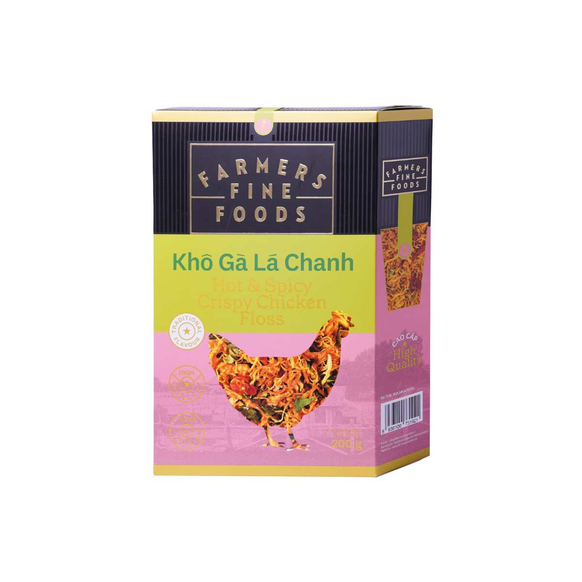 Khô gà lá chanh Farmers Fine Foods 200G