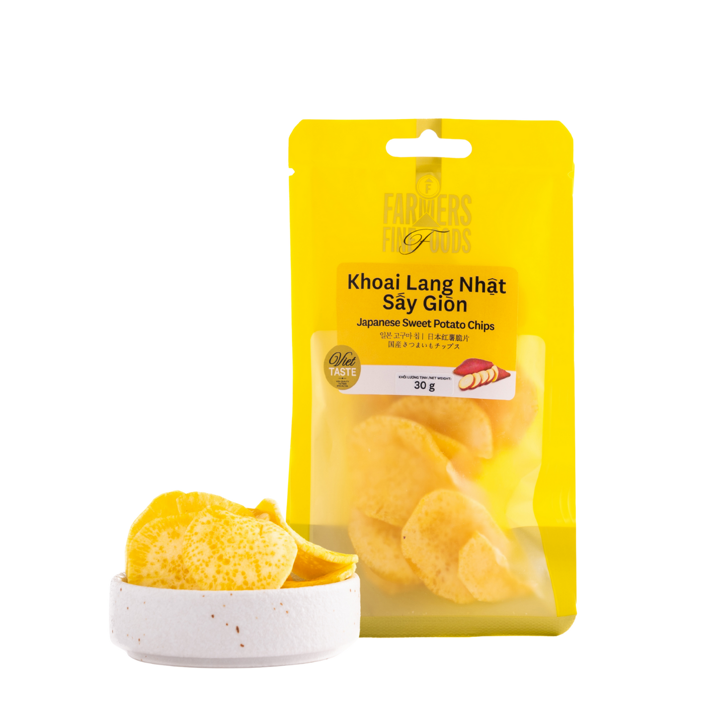 Khoai lang Nhật sấy giòn Farmers Fine Foods 30 g