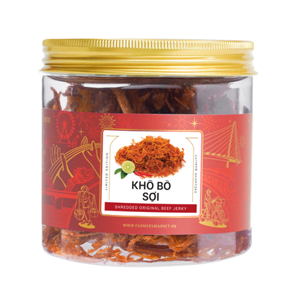 Khô bò sợi Farmers Fine Foods 100 g ( Hủ nhựa )